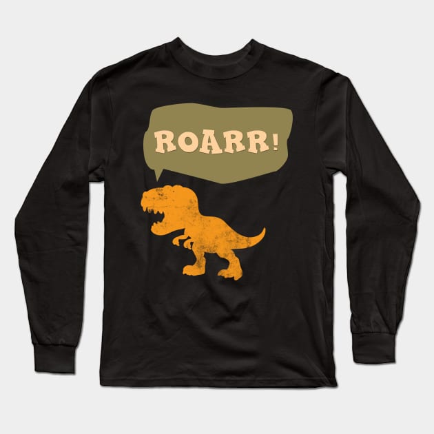 Tyrannosaurus Dino Dinosaur Long Sleeve T-Shirt by Imutobi